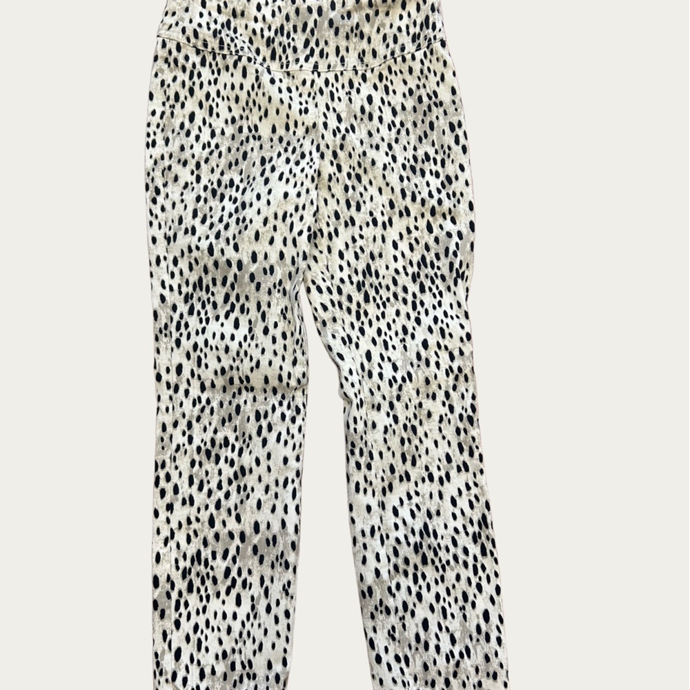 Leopard Print Skinny Pants